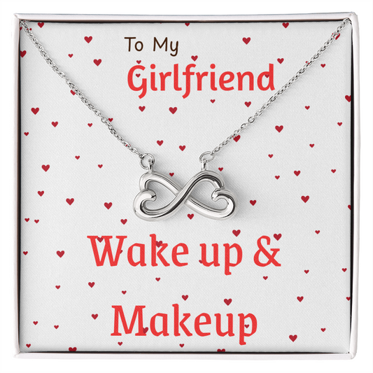 TO MY GIRLFRIEND ENDLESS LOVE NECKLACE