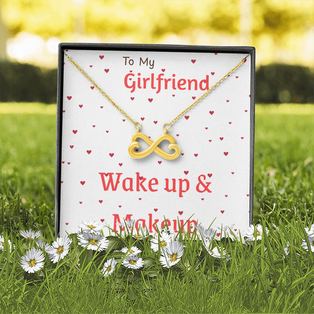 TO MY GIRLFRIEND ENDLESS LOVE NECKLACE
