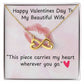 TO MY WIFE ENDLESS LOVE NECKLACE