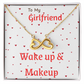 TO MY GIRLFRIEND ENDLESS LOVE NECKLACE