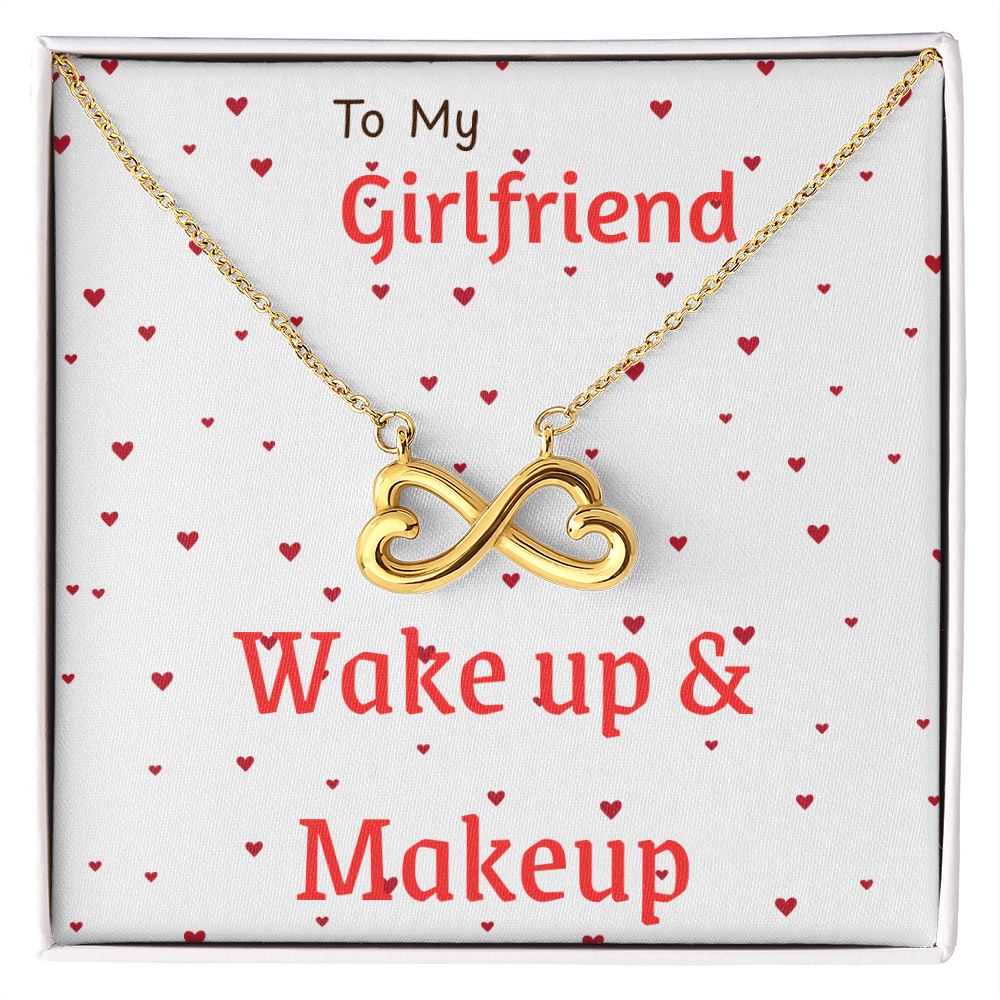 TO MY GIRLFRIEND ENDLESS LOVE NECKLACE
