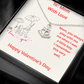 TO MY MOM ANCHOR PENDANT NECKLACE