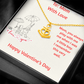 TO MY MOM ANCHOR PENDANT NECKLACE