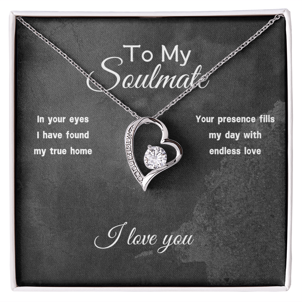 To My Soulmate On Demand Message Card