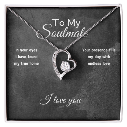 To My Soulmate On Demand Message Card