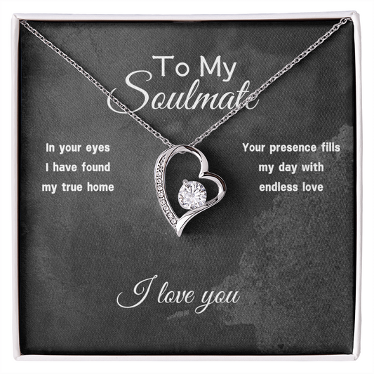 To My Soulmate On Demand Message Card