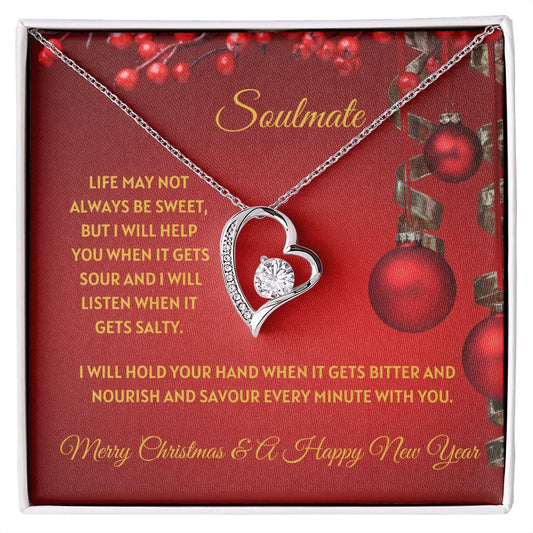 To My Soulmate| Forever Love Necklace