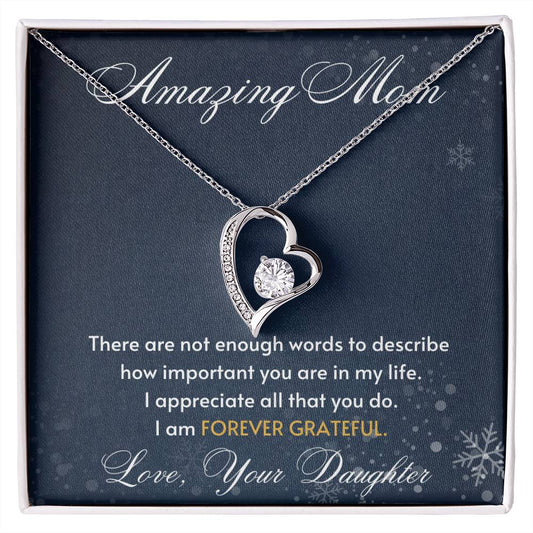 To My Mom | Forever Love Necklace