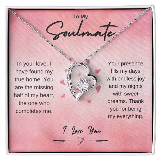 AN ETERNAL BOND/MY BEST FRIEND FOREVER LOVE NECKLACE