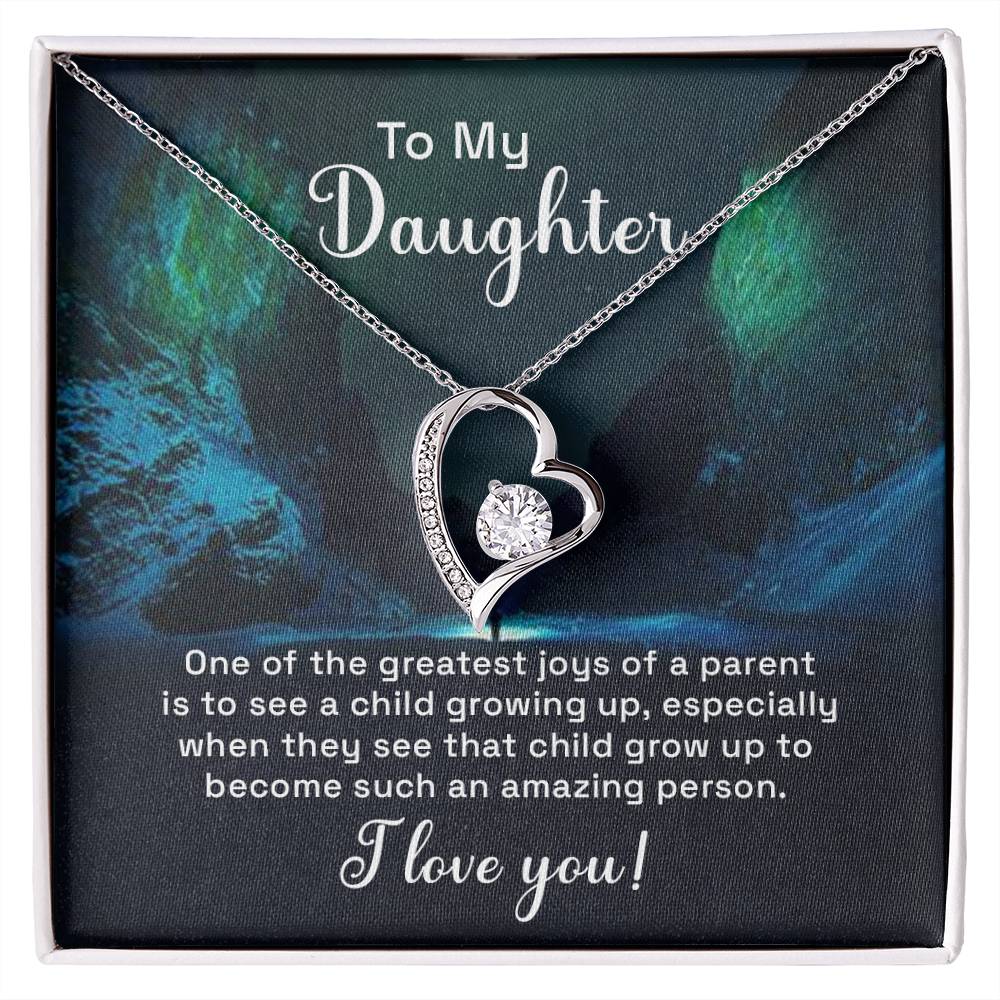 To My Daughter | Forever Love Necklace