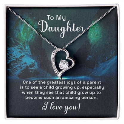 To My Daughter | Forever Love Necklace