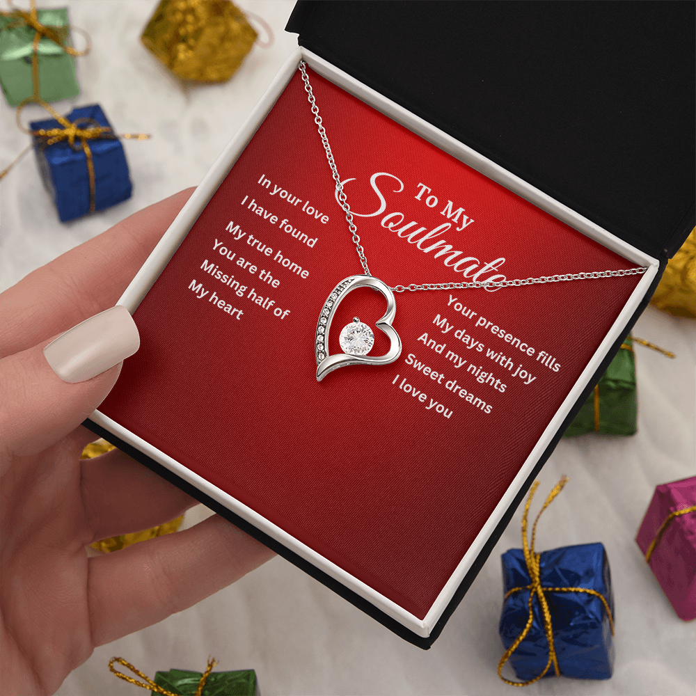 To My Soulmate On Demand Message Card