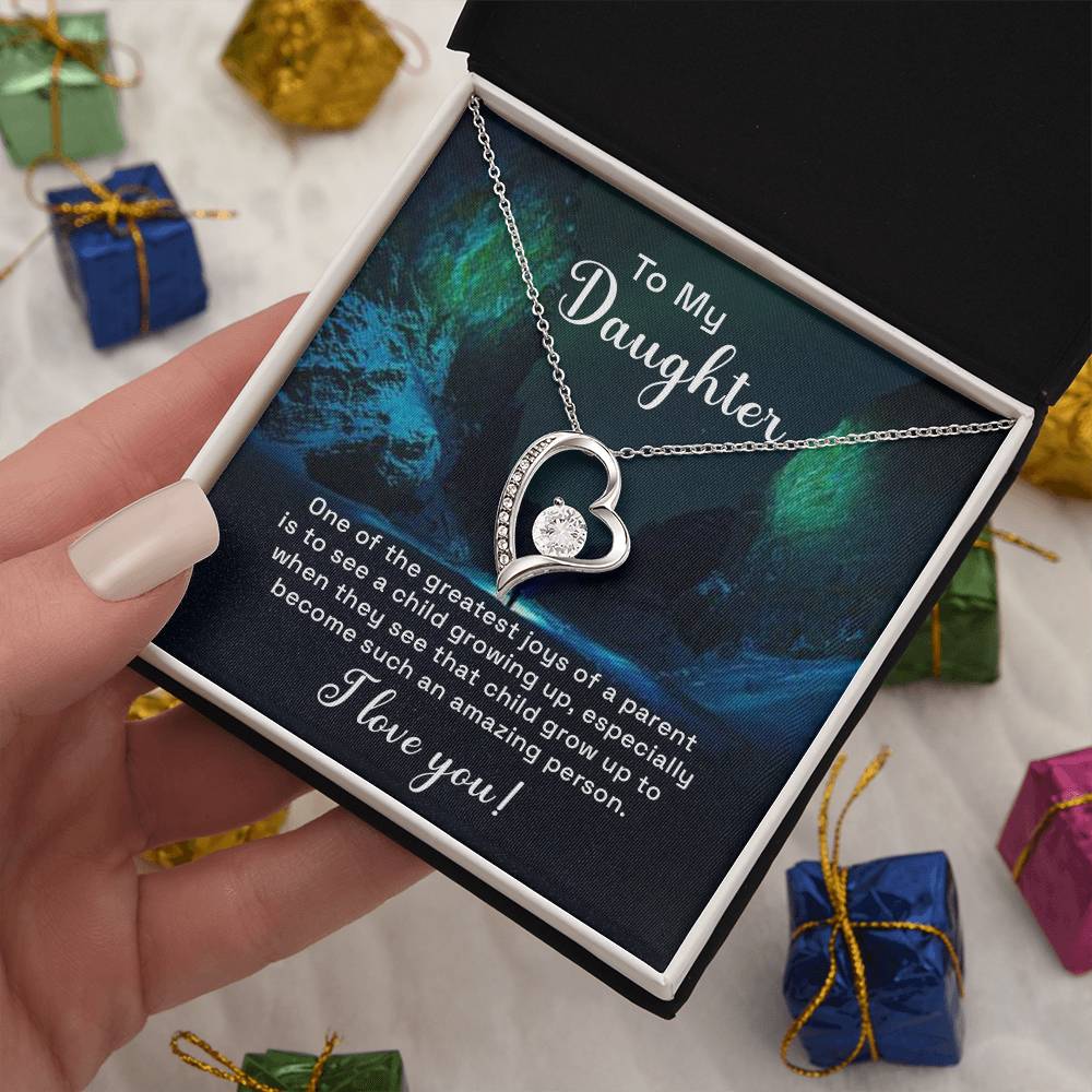 To My Daughter | Forever Love Necklace