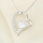 To My Amazing Mom| Forever Love Necklace With On Demand Message Card