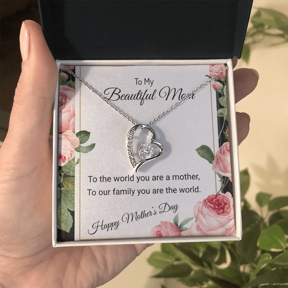 YOU TURN MY WORRY INTO HAPPINESS/FOREVER LOVE NECKLACE