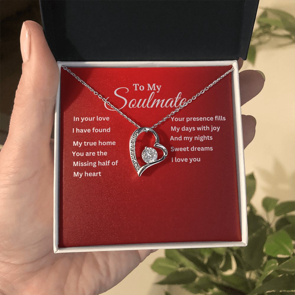 To My Soulmate On Demand Message Card