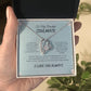 To My Beautiful Soulmate| Forever Love Necklace With On Demand Message Card