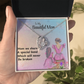 MOM YOU ARE EVERTHING/FOREVER LOVE NECKLACE/WITH ON DEMAND MESSAGE CARD