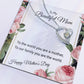YOU TURN MY WORRY INTO HAPPINESS/FOREVER LOVE NECKLACE