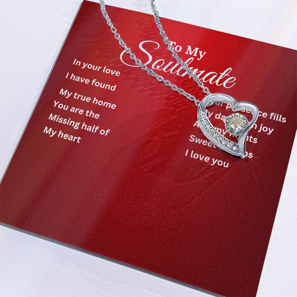 To My Soulmate On Demand Message Card