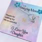 MOM YOU ARE MY FOREVER LOVE/FOREVER LOVE NECKLACE WITH ON DEMAND MESSAGE CARD