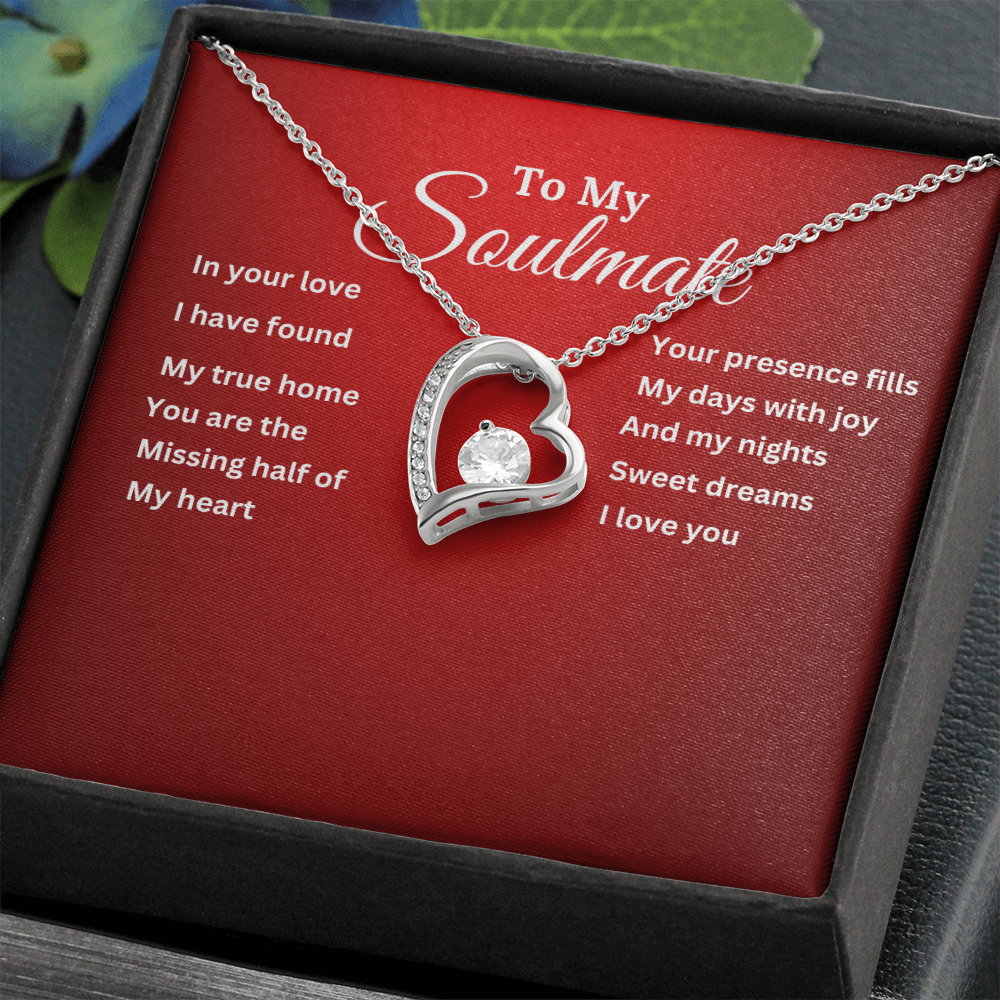 To My Soulmate On Demand Message Card