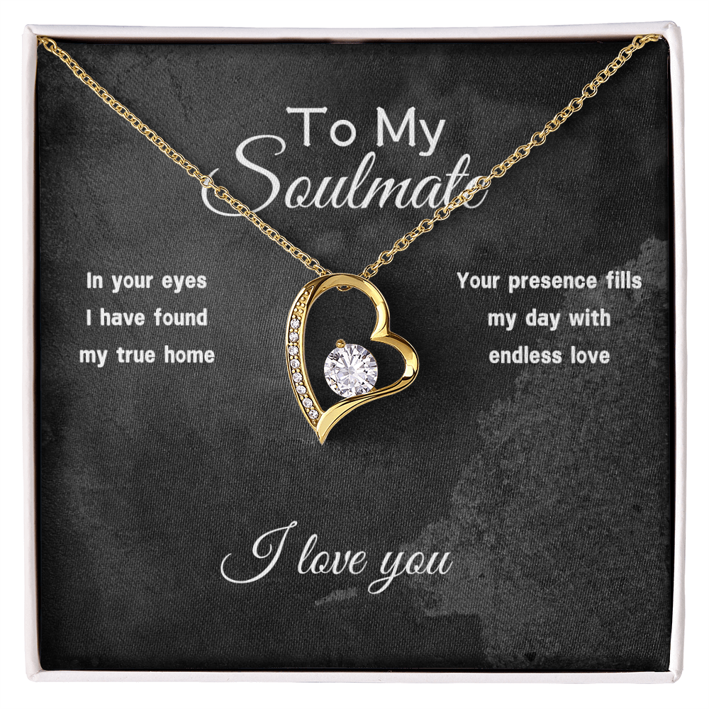 To My Soulmate On Demand Message Card