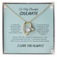 To My Beautiful Soulmate| Forever Love Necklace With On Demand Message Card