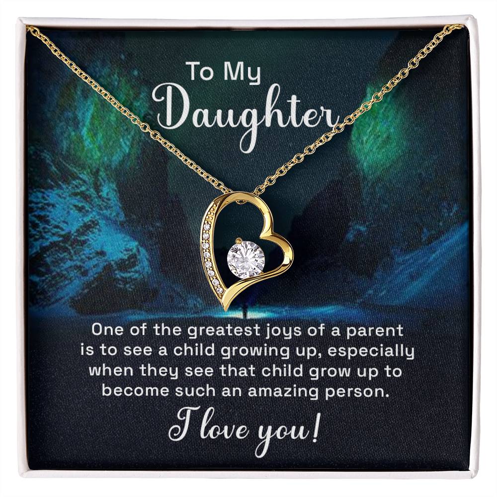 To My Daughter | Forever Love Necklace