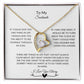 To My Soulmate| Forever Love Necklace with on Demand Message Card