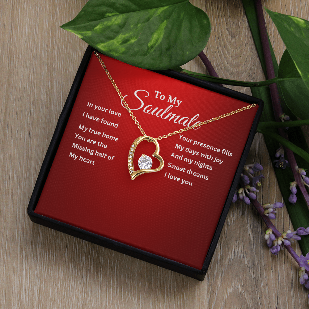 To My Soulmate On Demand Message Card