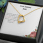 To My Amazing Mom| Forever Love Necklace With On Demand Message Card