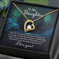 To My Daughter | Forever Love Necklace