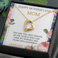 YOU ARE THE FIRST ONE THAT TAUGHT ME HOW TO LOVE/ FOREVER LOVE NECKLACE WITH ON DEMAND MESSAGE CARD