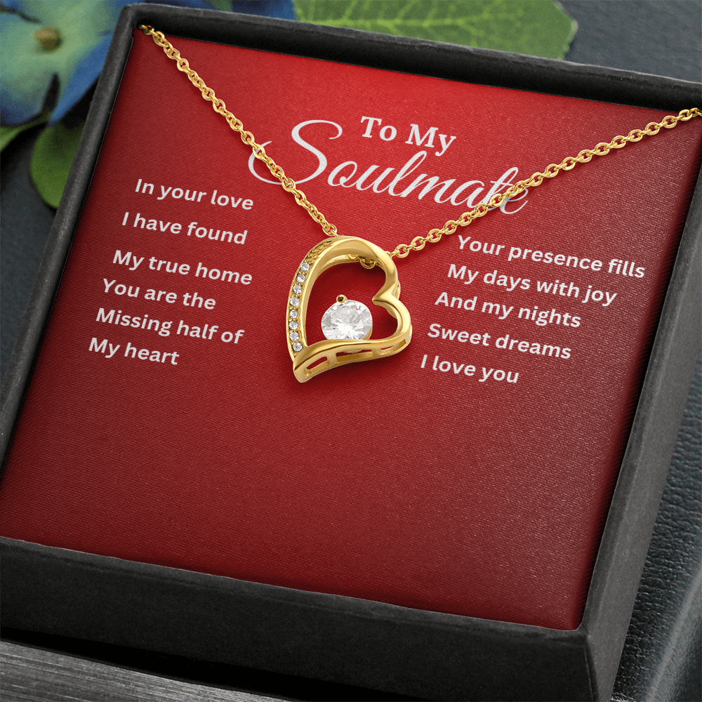 To My Soulmate On Demand Message Card