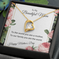 YOU TURN MY WORRY INTO HAPPINESS/FOREVER LOVE NECKLACE