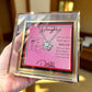 YOU ARE BRAVER THAN YOU THINK/ LOVE KNOT WITH ROTATING ROSE GIFT BOX
