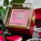 YOU ARE BRAVER THAN YOU THINK/ LOVE KNOT WITH ROTATING ROSE GIFT BOX