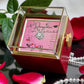 YOU ARE BRAVER THAN YOU THINK/ LOVE KNOT WITH ROTATING ROSE GIFT BOX