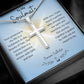 To My Soulmate | Stainless Cross Necklace