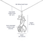 ADORE IN LOVE GIRAFFE NECKLACE