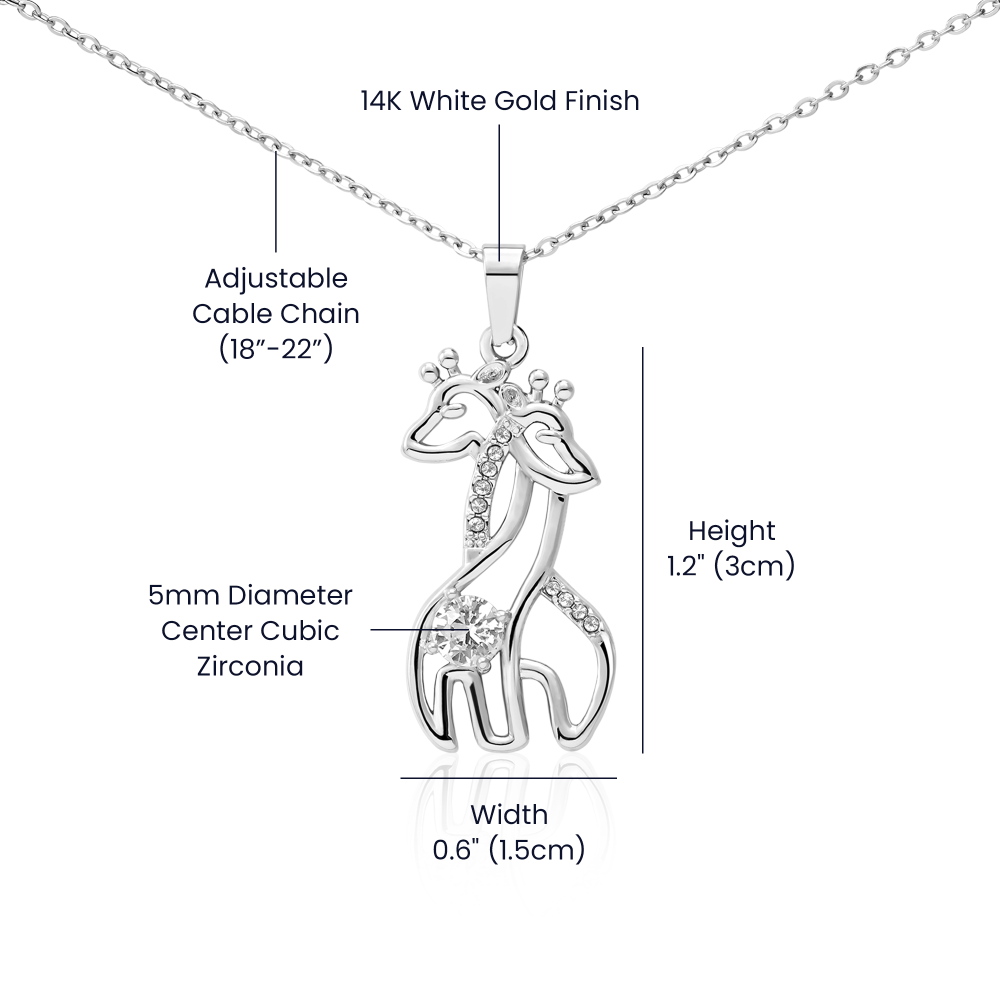 SWEETHEART GIRAFFE NECKLACE