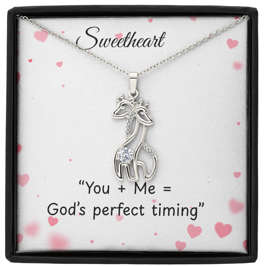 SWEETHEART GIRAFFE NECKLACE